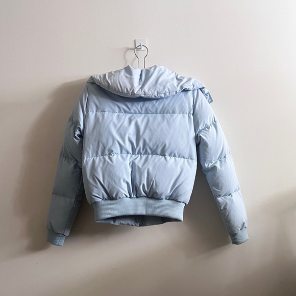 ARDEN B. PUFFER DOWN JACKET (BABY BLUE) - Picture 3 of 6